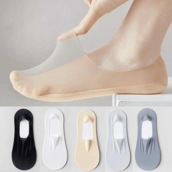 Chaussettes Invisibles Antiodor Confort - Promotion Limitée Achetez 3 et recevez 5