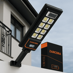 Lampe LED Solaire pour Fermes, Jardins, Commerces et Rues – Murale ou sur Poteau