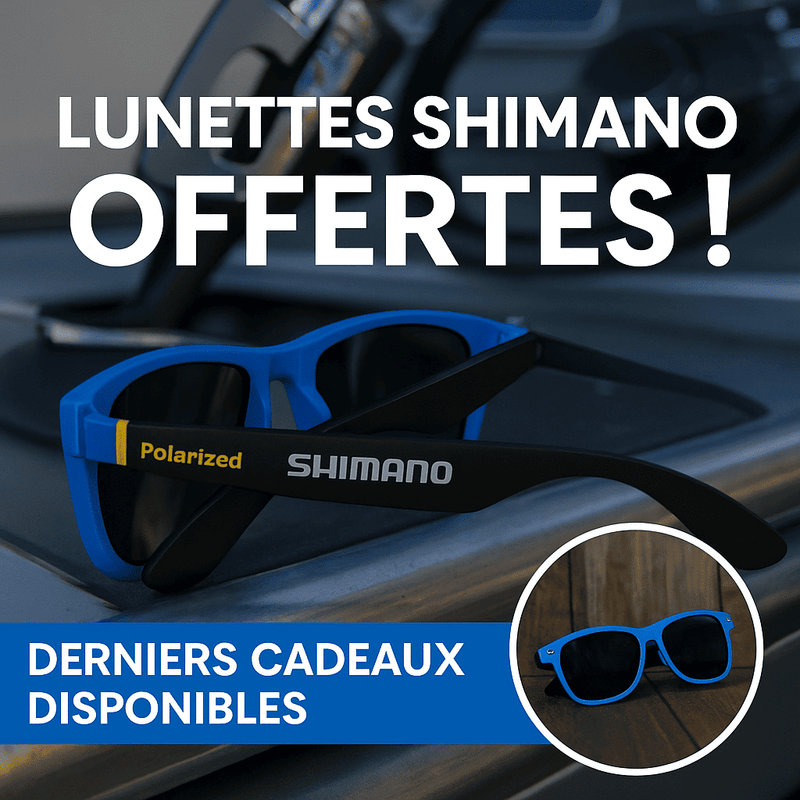 Moulinet Zarcora BLACK MAX3 anti-perruque + Lunettes SHIMANO offertes
