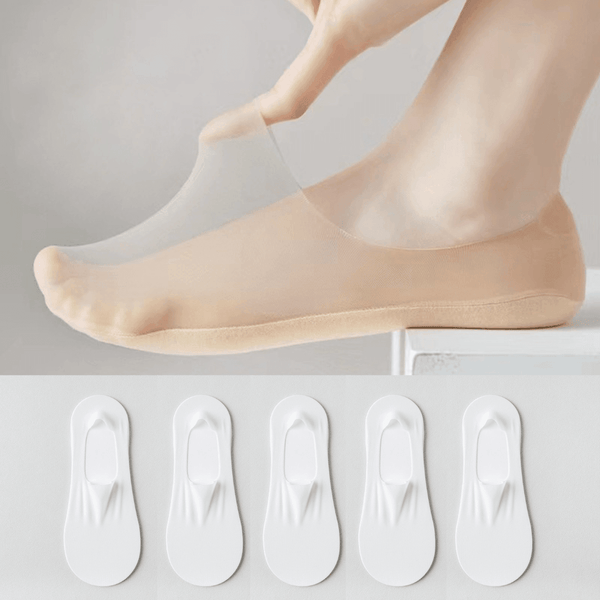 Chaussettes Invisibles Antiodor Confort - Promotion Limitée Achetez 3 et recevez 5