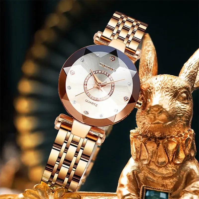 Montre Diamant Femme SENO
